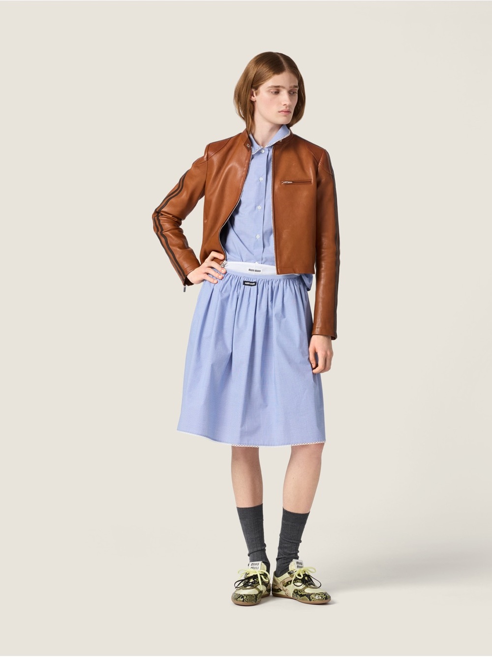 Miu Miu Gingham shirt It36 - Picture 3 of 7